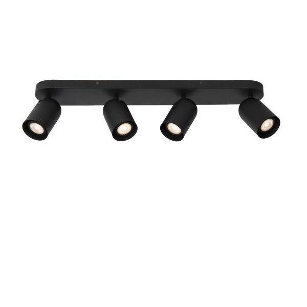 Lucide Lucide PUNCH - Plafondspot 4xGU10 Zwart