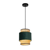 Lucide Lucide JAVOR - Hanglamp Ø 23 cm E27 Groen