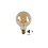 Lucide Lucide G95 TWILIGHT SENSOR - Filament lamp Buiten Ø 9,5 cm LED E27 4W 2200K Amber