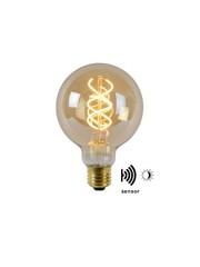 Lucide LED Lamp G95 E27 schemerschakelaar