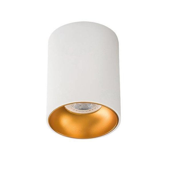 Kanlux Kanlux - Plafond opbouw spot GU10 wit goud