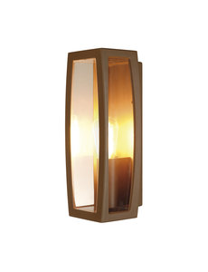 SLV Buitenlamp wand E27 roestkleur