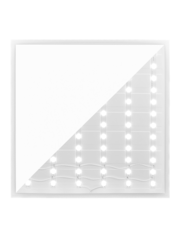 Luxar LED Paneel 30W 60X60XCM wit 4000K 135L/W 4050Lm UGR <17