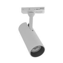 Luxar 1-FASE RAIL 2 Meter Wit incl. voeding en eindkap