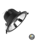 Luxar LED Downlighter Tri-Color 12W Zwart 14cm Dimbaar