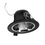 Luxar LED Downlighter Tri-Color 9W Ø9cm Zwart IP22