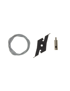 Luxar Staalkabel ophangset 3 fase rail zwart 2 Meter