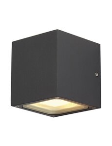 SLV Wandlamp GX53 antraciet blok