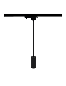 Luxar 1 Fase Rail hanglamp GU10 Zwart