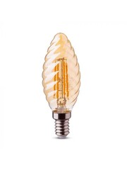 Luxar LED Filament E14 Kaars Dimbaar Amber