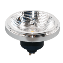 Spectrum LED Luxar 3-Fase Railspot AR111 GU10 Zwart