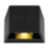 Luxar Zonnepaneel wandlamp zwart 1W LED 3000K IP54