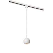 Lucide Lucide TRACK FAVORI - Hanglamp 1-fase Railsysteem / Railverlichting GU10 Wit (Uitbreiding)