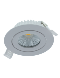Luxar IP44 LED inbouwspot kantelbaar 5W 2700K Dimbaar Wit