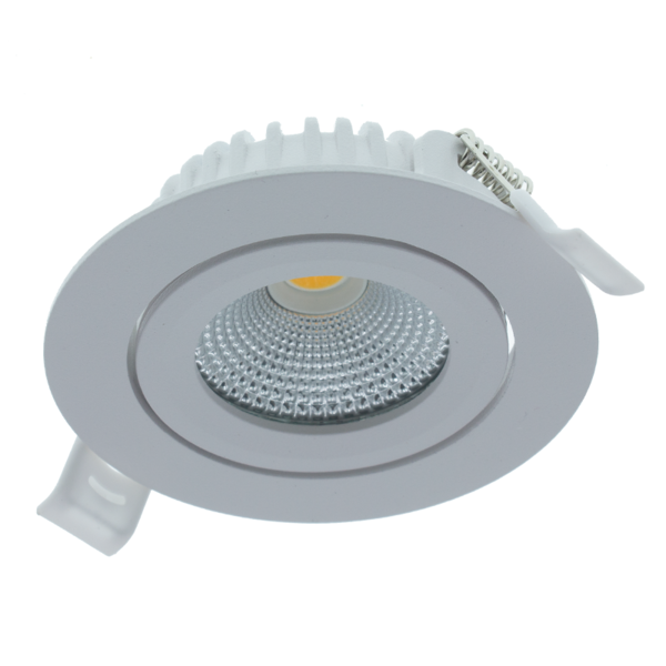 Luxar IP44 LED inbouwspot Dimbaar 2700K Wit