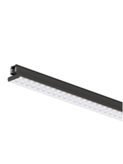 Luxar Luxar 3-Fase Rail armatuur 150cm 60W 3000K Zwart