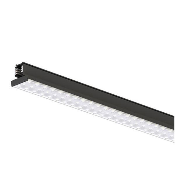 Luxar Luxar 3-Fase Rail armatuur zwart 150cm 60W 3000K