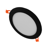 Luxar IP44 LED Downlight 12W 17cm Zwart 4000K