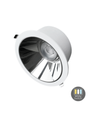 Luxar LED Downlighter White-Switch 20W Wit