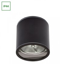 Spectrum LED Spectrum - IP44 - Moderne grote AR111 - ES111 plafondspot zwart