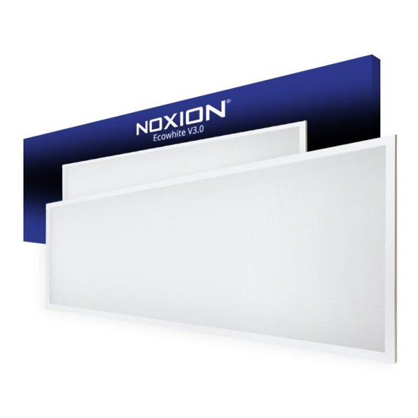 Noxion Noxion LED Paneel Ecowhite V3.0 36W 3700lm - 830 Warm Wit | 120x30cm - UGR <19