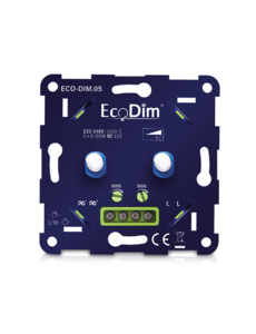 EcoDim Universele LED DUO Dimmer 2x 0-100W