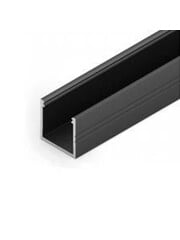 Luxar Profiel 2 meter zwart voor LED strip