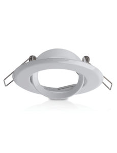 Luxar Inbouwspot rond kantelbaar wit Gatmaat 65mm