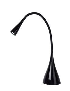 Lucide ZOZY Bureaulamp 4W Zwart Dimbaar