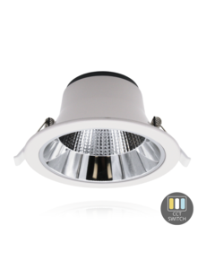 Luxar LED Downlighter Tri-Color 15W Wit 14cm