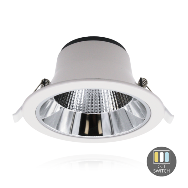 Luxar LED Downlighter Tri-Color 15W Ø14cm Wit