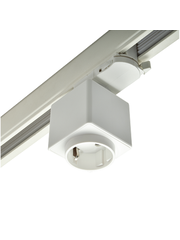 Luxar 3 Fase Rail Stopcontact Wit