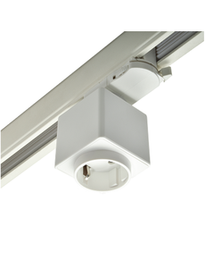 Luxar 3 Fase Rail Stopcontact Wit 6A