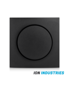 ION INDUSTRIES Dimmerknop E1 mat zwart