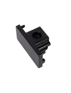 Lucide Lucide 1 fase eindkapje zwart 2 stuks