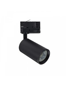 Spectrum LED 3 Fase-Rail spot GU10 zwart