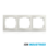 ION INDUSTRIES ION INDUSTRIES - Afdekraam E1 alpin wit Universeel - 3-voudig