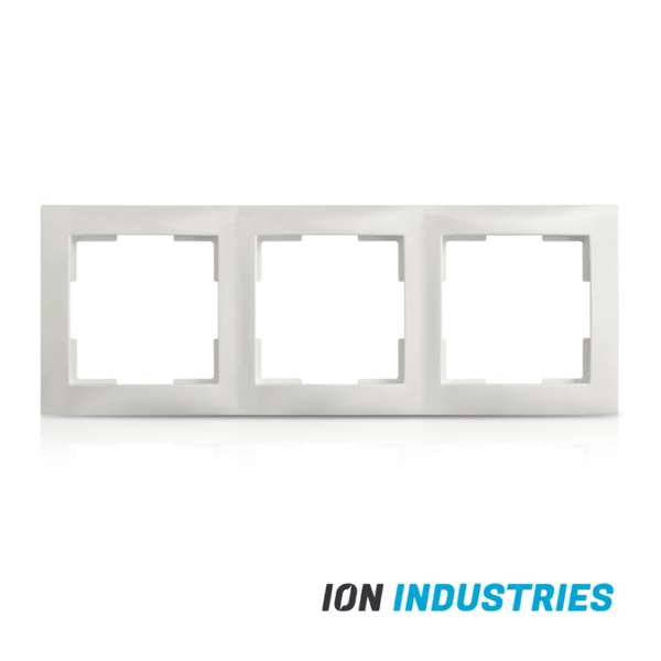 ION INDUSTRIES ION INDUSTRIES - Afdekraam E1 alpin wit Universeel - 3-voudig