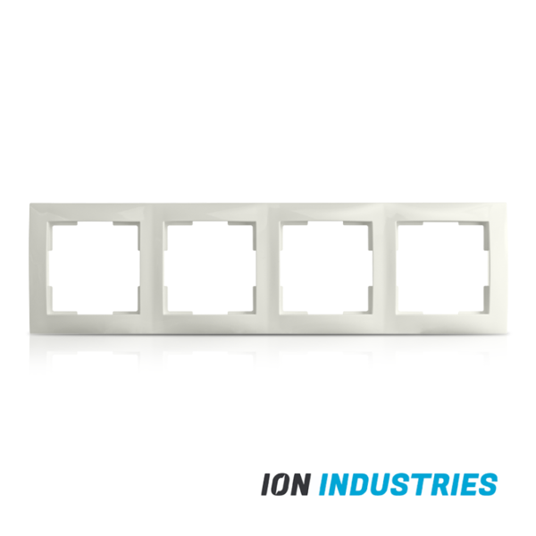 ION INDUSTRIES ION INDUSTRIES - Afdekraam E1 alpin wit Universeel - 4-voudig