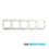 ION INDUSTRIES ION INDUSTRIES - Afdekraam E1 alpin wit Universeel - 5-voudig