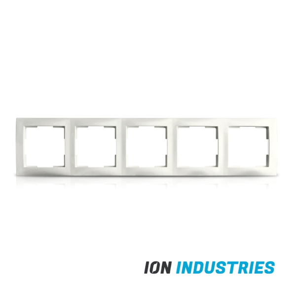 ION INDUSTRIES ION INDUSTRIES - Afdekraam E1 alpin wit Universeel - 5-voudig