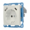ION INDUSTRIES ION INDUSTRIES - Wandcontactdoos E1 alpin wit - met aanraakbeveiliging - USB