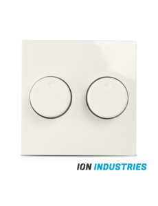 ION INDUSTRIES Duo dimmerknop E1 alpin wit