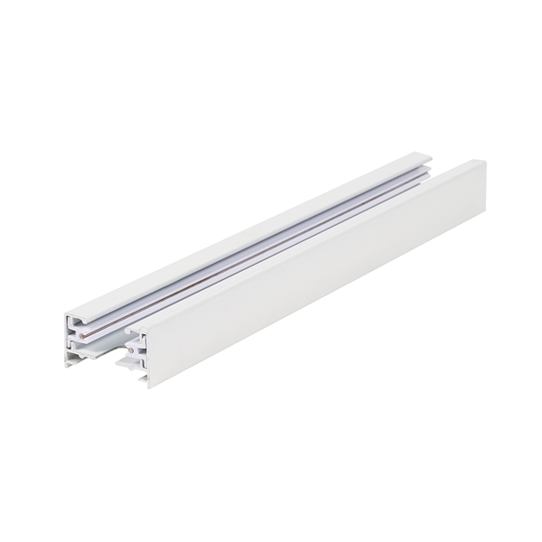 Luxar 1-FASE RAIL 1,5 Meter Wit incl. voeding en eindkap
