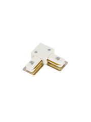 Luxar 1 Fase Rail L-Connector Wit