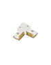 Luxar Luxar Witte L-Connector 1-Fase Rail