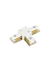 Luxar 1 Fase Rail T-Connector Wit