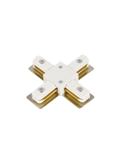 Luxar 1 Fase Rail X-Connector Wit