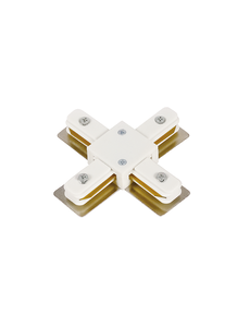 Luxar 1 Fase Rail X-Connector Wit