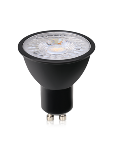 Luxar GU10 SPOT 3W Zwart Dimbaar 2700K - 240Lm